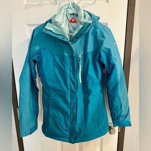 Women’s Columbia Ski Jacket with removable inner jacket